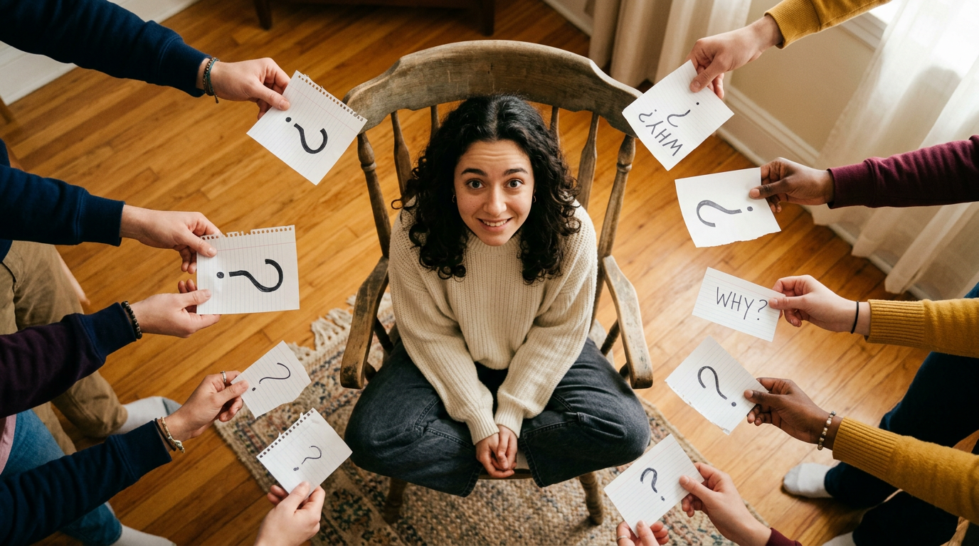 Hot Seat Questions: 130+ for Parties, Teams, Couples, and First Dates